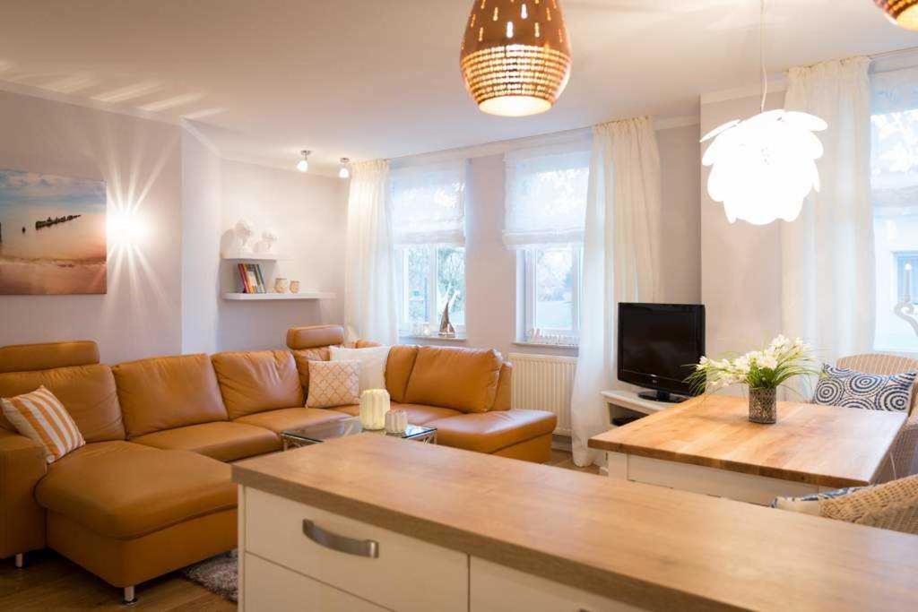 Апартаменти Haus Am Kurpark, App Ahlbeck Герінгсдорф Екстер'єр фото